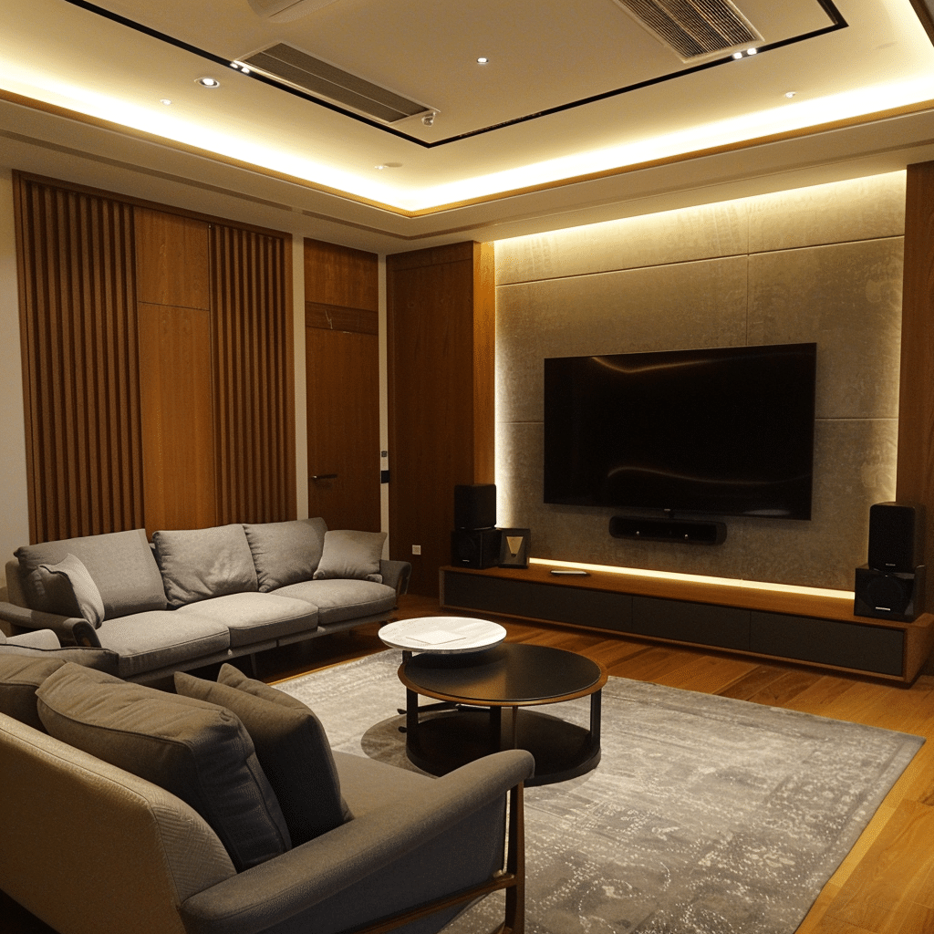 indoor home audio & visual systems